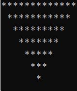 Image result for Pyramid Star Pattern in Java