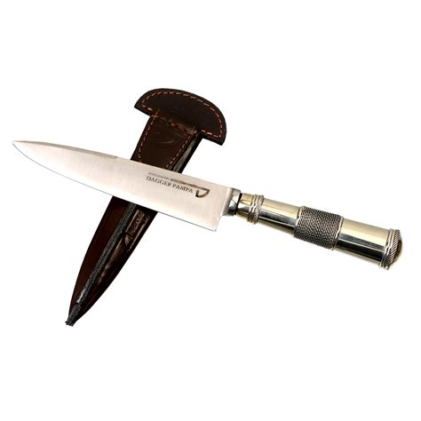 Stainless Steel 440 Knife Blade with Nickel Silver and Wire - Pampa's Way