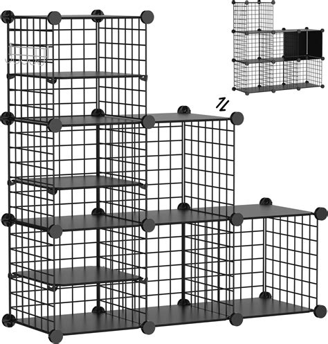 Amazon.com: Kiivoena Wire Cube Storage Organizer, 6 Cubes Converted ...
