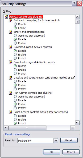 Image result for ActiveX Control Help