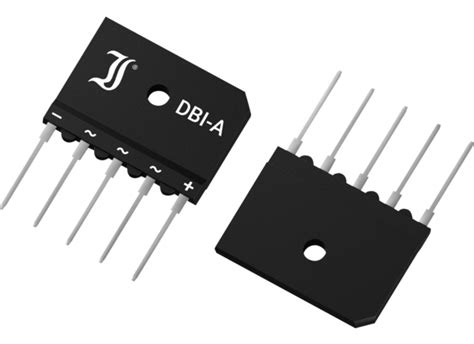 DBI25 3-Phase Diode Bridge Rectifiers - Diotec Semiconductor | Mouser