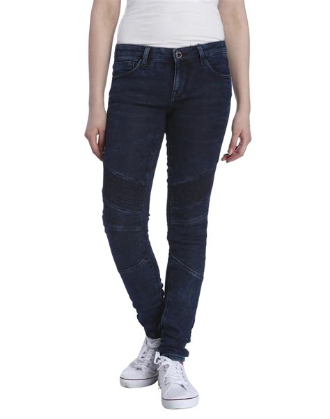 Buy ONLY Women's Slim Fit Jeans (15104151_Dark Blue Denim_34) at Amazon.in