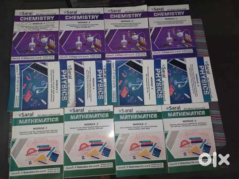 Esaral modules for jee preparation. And also PW class 12 modules ...
