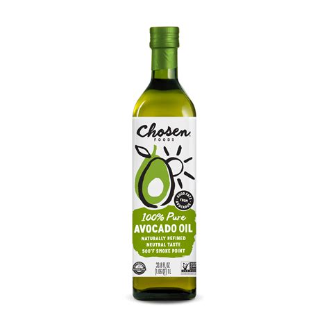 100% Pure Avocado Oil for Cooking 1LT Bottle | Chosen Foods