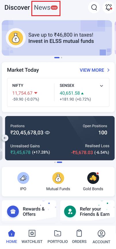 Find Your Stock Market News Organised in One Place on Angel One