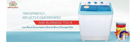 DMR 4.6 kg Semi-Automatic Top Loading Washing Machine (46-1298S, Blue ...