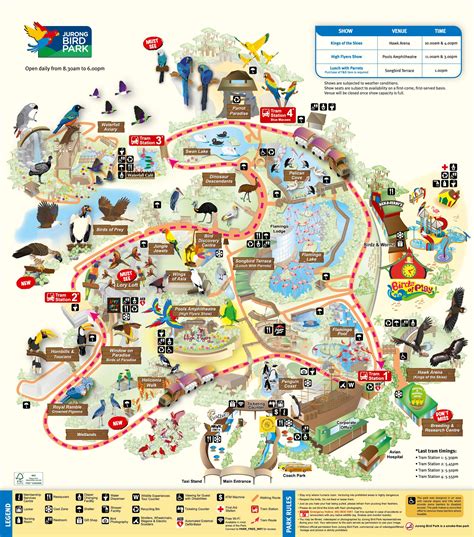 Map Singapore Zoo And Jurong Bird Park Maps Of The World A Happy Trip
