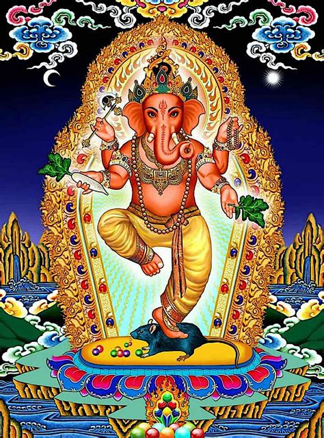 Buddhist Ganesha: popular Ganapati's many forms include enlightened ...