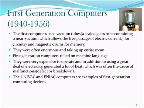 Image result for Computer Generations PDF Table Form