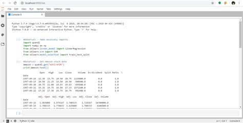 Python for Stock Trading 的图像结果