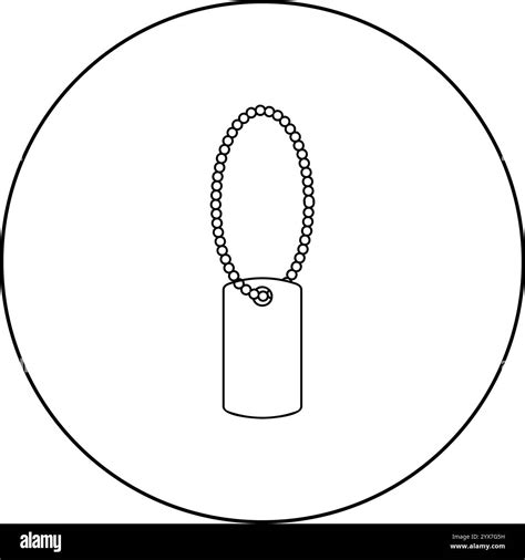 Dog Tag Clipart Black And White