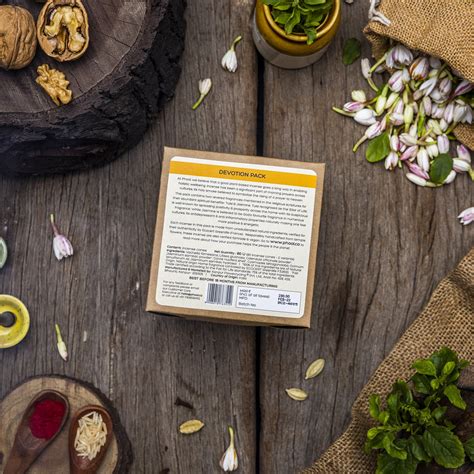 Phool Devotion Pack - Natural Incense Cones (Tulsi & Jasmine)