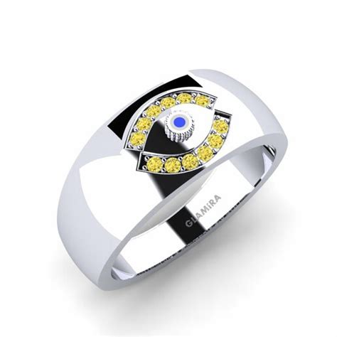 Get the Perfect Men's Yellow Sapphire Rings | GLAMIRA.in