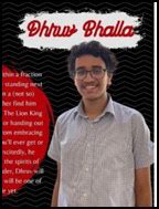 Round Square Service Activities - King Constantine award Dhruv Bhalla