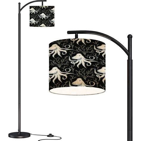 Octopus Floor Lamp Replacement Shades Mid Century 3 Light Floor Lamp