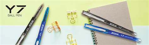 FLAIR Zoox Y7 Ball Pen | Sturdy Body With Elegant Metal Clip | Dotted ...