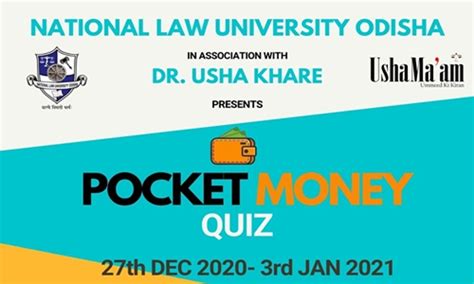 Pocket Money Quiz Competition