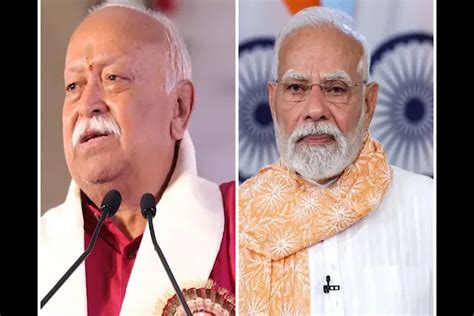 PM Modi praises RSS Chief Bhagwat's Vijaydashmi speech