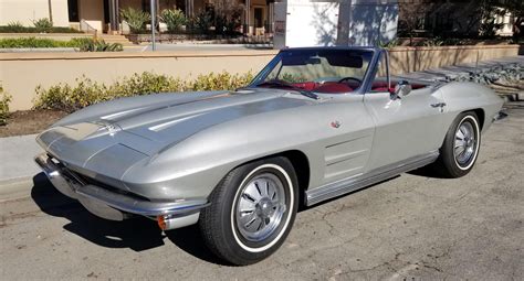 FOR SALE: 1964 Satin Silver C2 Corvette
