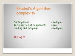 Image result for Time Complexity of Minimum Spanning-Tree