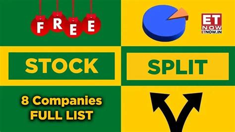 Upcoming 8 Stock Splits: FULL list of shares with ratio, ex-date and ...