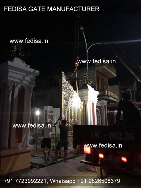 Gate Design Gate Design In Iron Pipe High Gate Design Big House Gate ...