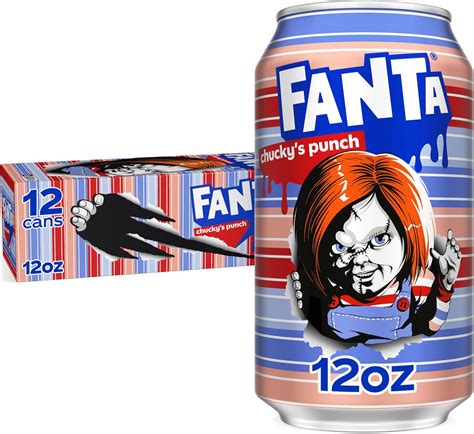 Fanta Chucky's Punch, 340 g, pacote com 12 : Amazon.com.br: Alimentos e ...