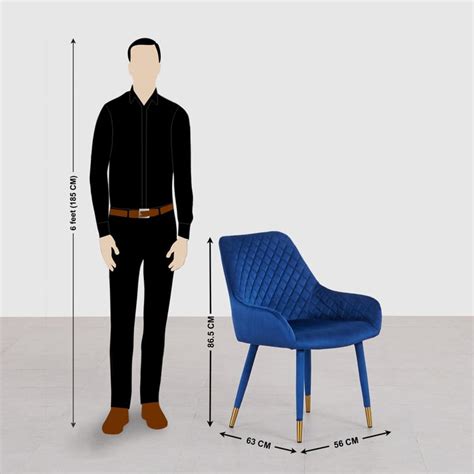 Buy Paris Set of 2 Velvet Dining Chairs - Blue from Home Centre at just ...