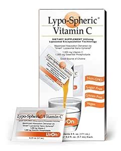 LivOn Laboratories ASTERVEDA Lypo-Spheric Vitamin C Supplements ...