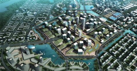 城市设计 | 分析图（梅州市江南新区城市设计） - Fenxitu.cn