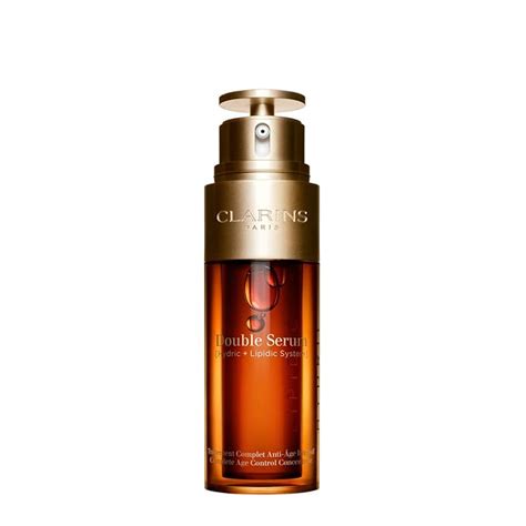 Clarins Double Serum (Hydric + Lipidic System) Complete Age Control ...