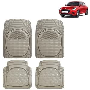 KINGSWAY Accessories Universal Use Anti Skid PVC Car Mat Compatible ...