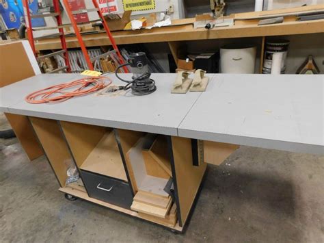 Router Table w/(2) Porter Cable Routers (LOCATION: 1369 SANDERS AVE. SW ...