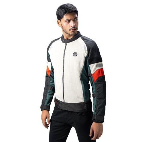 Royal Enfield Streetwind Riding Jacket Eco Off-White (M) 40 CM RE Ergo ...