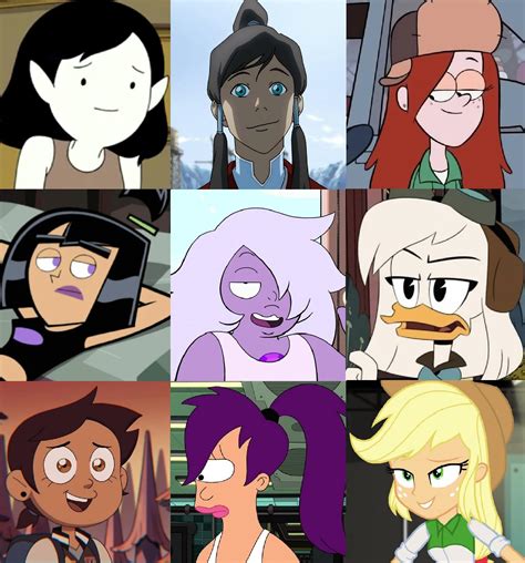 Tomboy Cartoon Character