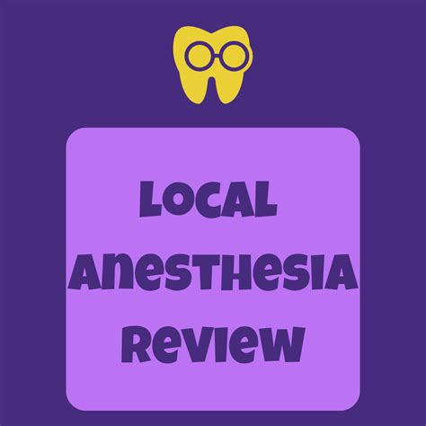 Local Anesthesia 的图像结果