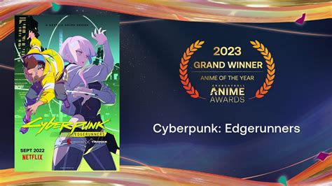 Cyberpunk Edgerunners Wins Anime of the Year at Crunchyroll’s 2023 ...