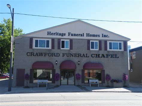Heritage Funeral Homes Arthur Drayton Plamerston Ontario Canada