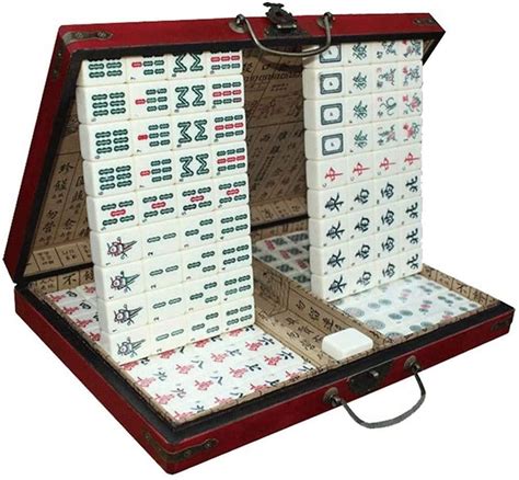 Buy Chinese Mahjong Boutique Mahjong Mah Jongg Set-Wooden Packaging Box ...