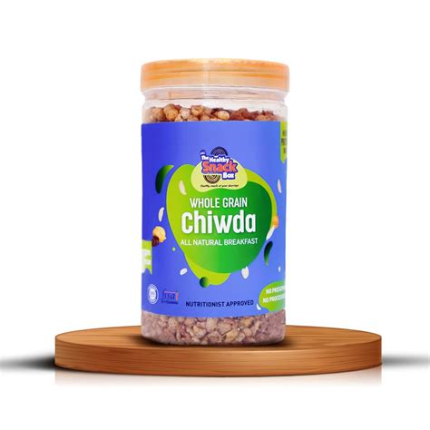 The Healthy Snack Box Whole Grain Chiwda I Gluten Free I Palm Oil Free ...