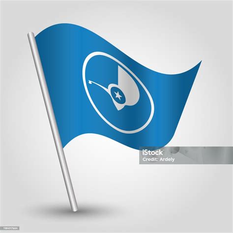Vector Simple Cut Out Flag Of Country Yap Stock Illustration - Download ...