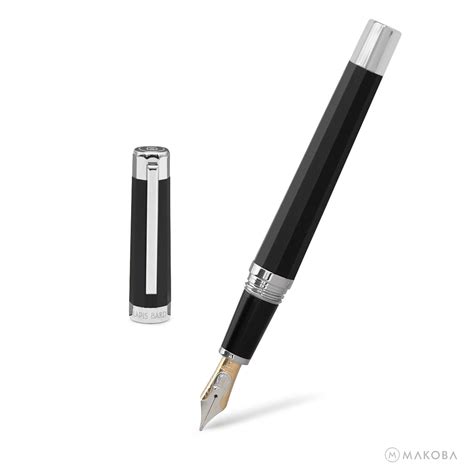 Lapis Bard Avon Black Fountain Pen+Mayfair Pen Pouch+Blue Ink Gift Set ...