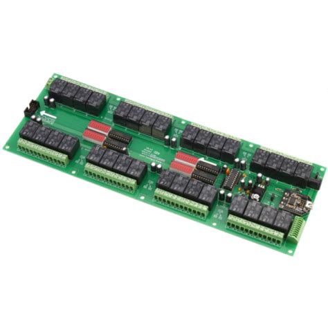 Industrial Relay Controller 32-Channel SPDT + 8-Channel ADC at MG Super ...