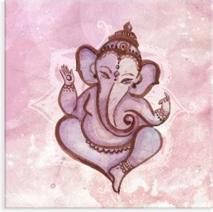 Motion Ink Lord Ganesha Wall Hanging, Hindu God, Religious Poster ...