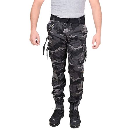 Buy Krystle Men's Slim Fit Cargos (Camouflage _34) at Amazon.in