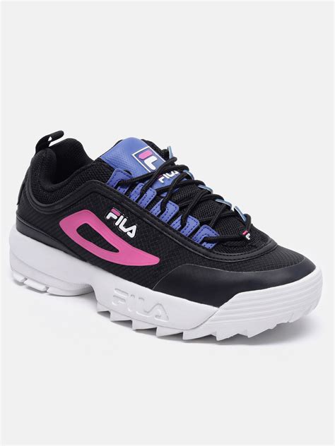 Buy Fila Black Black Disruptor II Monomesh Women's Sneakers @ Rs 2189. ...
