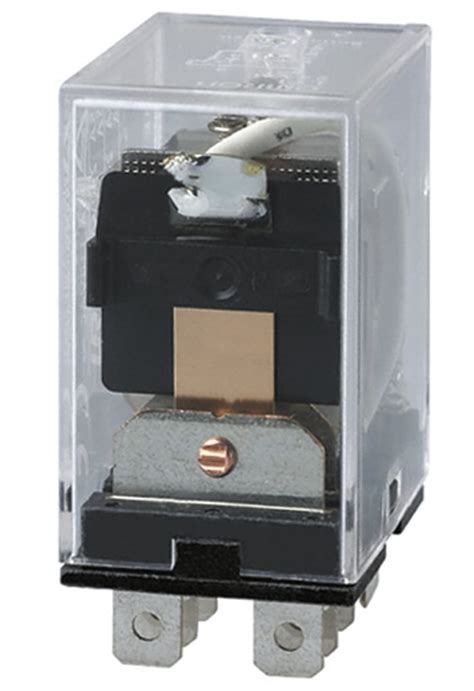 LY1 110/120VAC Omron | Omron Plug In Power Relay, 120V ac Coil, 15A ...