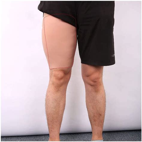 oiakus Silicone Fake Leg Silicone Sleeve Realistic | Ubuy India