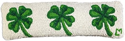 Buy Chandler 4 Corners Artist-Designed 4 Leaf Clover Hand-Hooked Wool ...