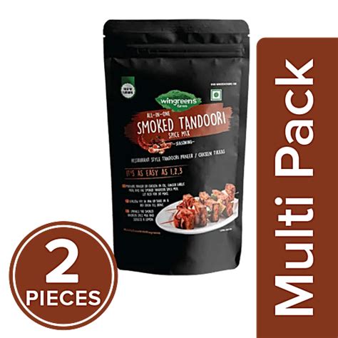 Buy Wingreens Farms Spice Rack All-In-One Smoked Tandoori Spice Mix ...